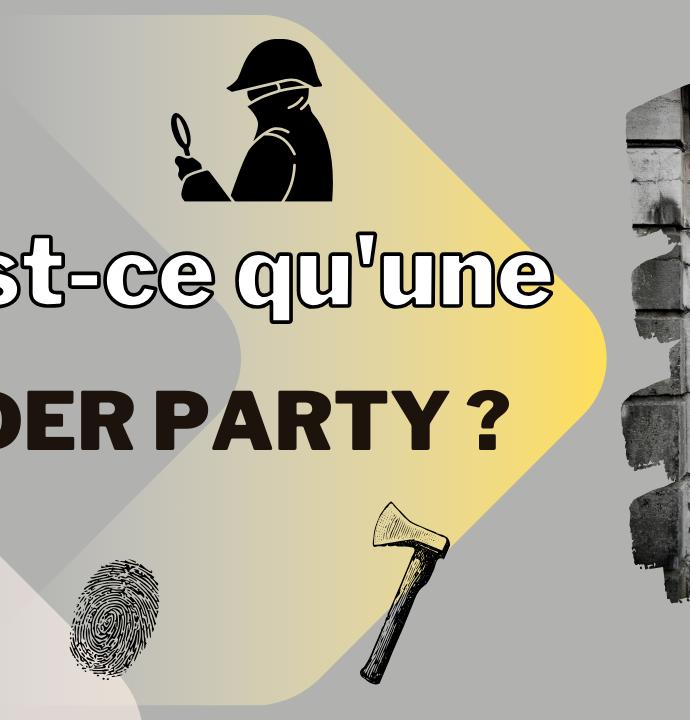 Vignette avec texte ""Qu'est-ce qu'une Murder Party ?""
